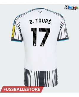 Günstige Newcastle United Bazoumana Toure #17 Heimtrikot 2026-27 Kurzarm
